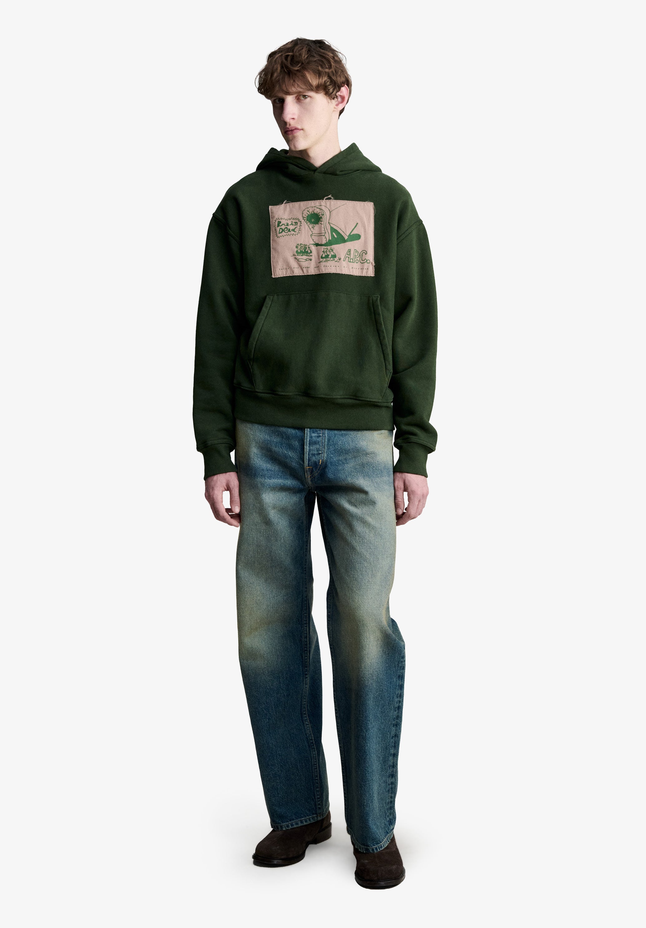 A.P.C. x Brain Dead Stomp hoodie | Sweatshirts | A.P.C.