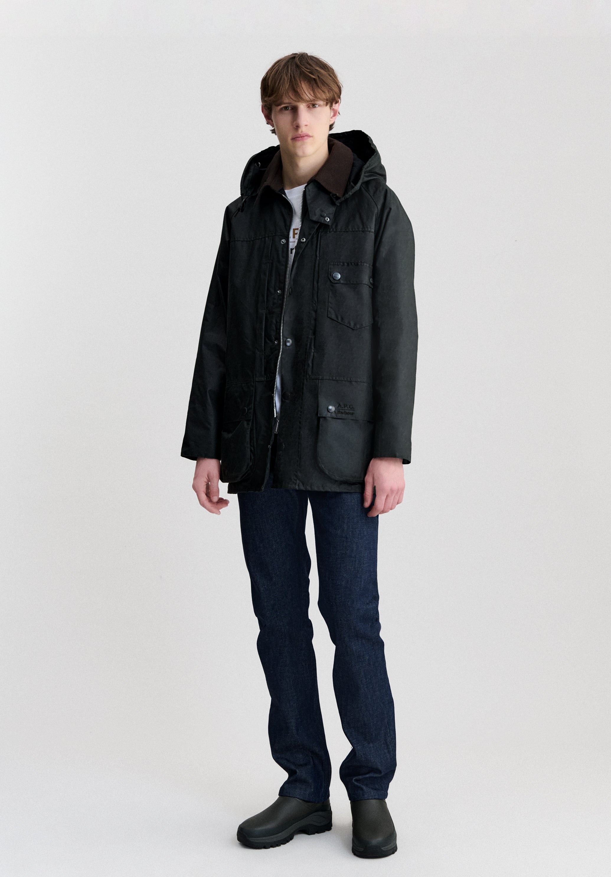 APC ウールポロプルオーバー A.P.C. Men's Fall 26 Collection: Pants, Coats, Sweater | Ready-to