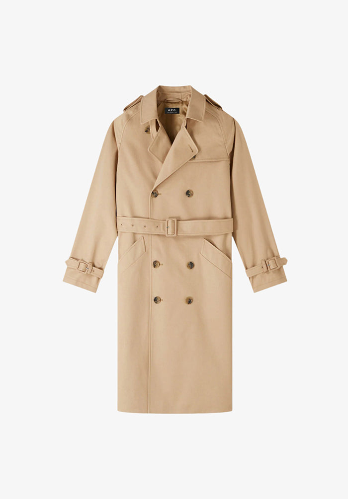 Greta trench | Waterproof Cotton Gabardine | A.P.C. Ready to Wear