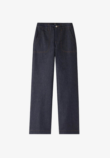Seaside jeans | Indigo stretch denim | A.P.C. Ready-to-Wear