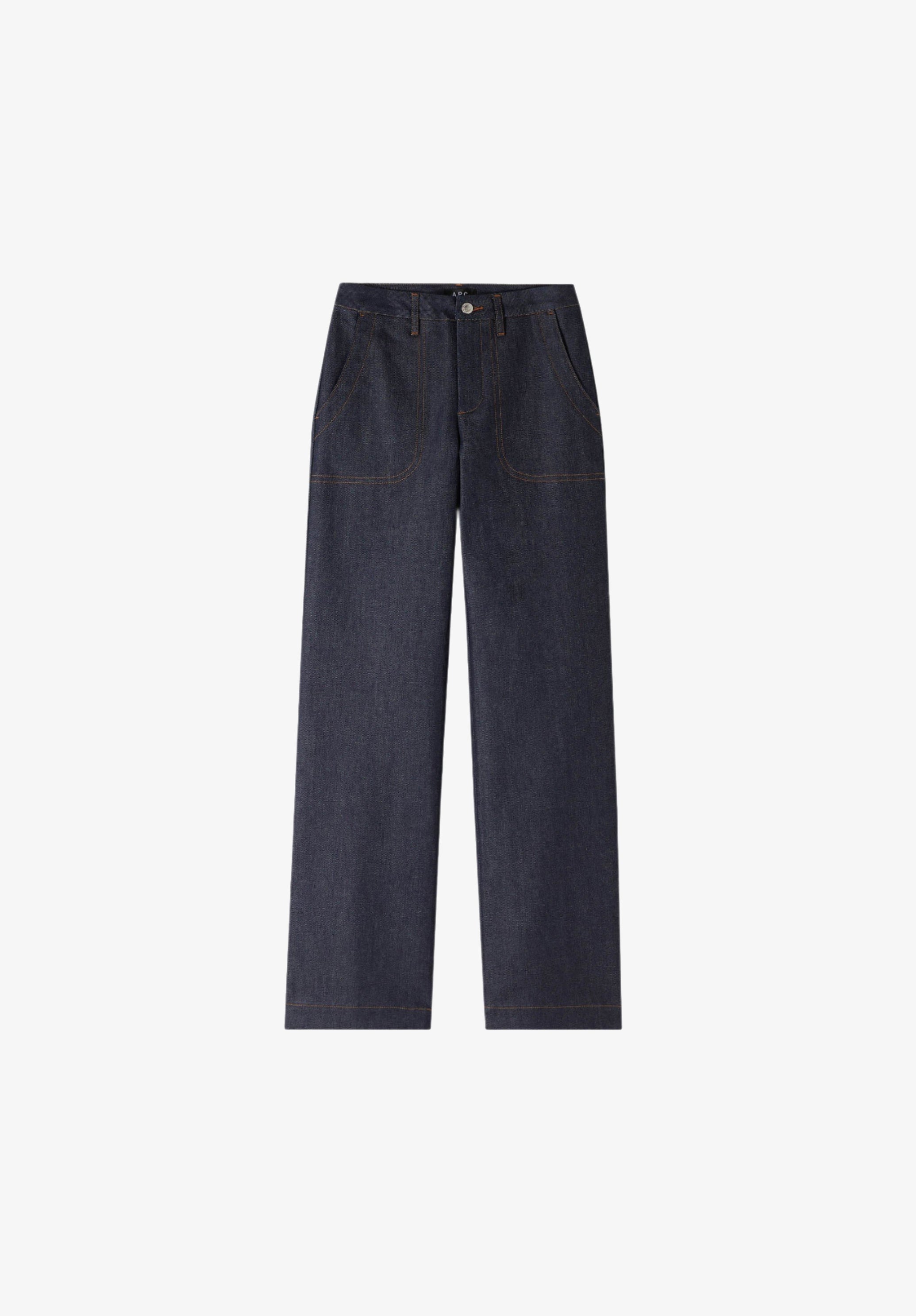 Seaside jeans | Indigo stretch denim | A.P.C. Ready-to-Wear