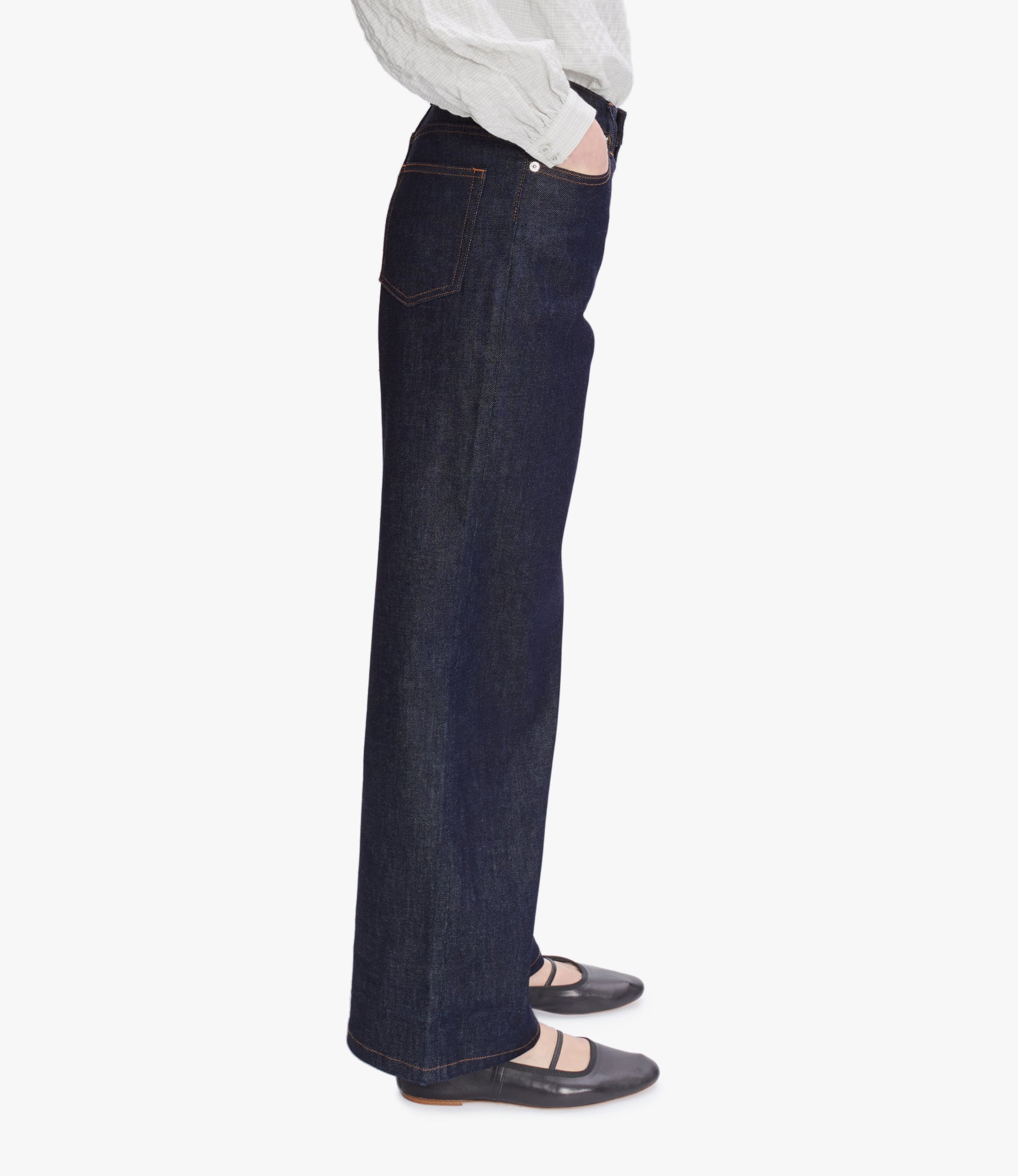 Elisabeth jeans | Japanese indigo stretch denim | A.P.C.