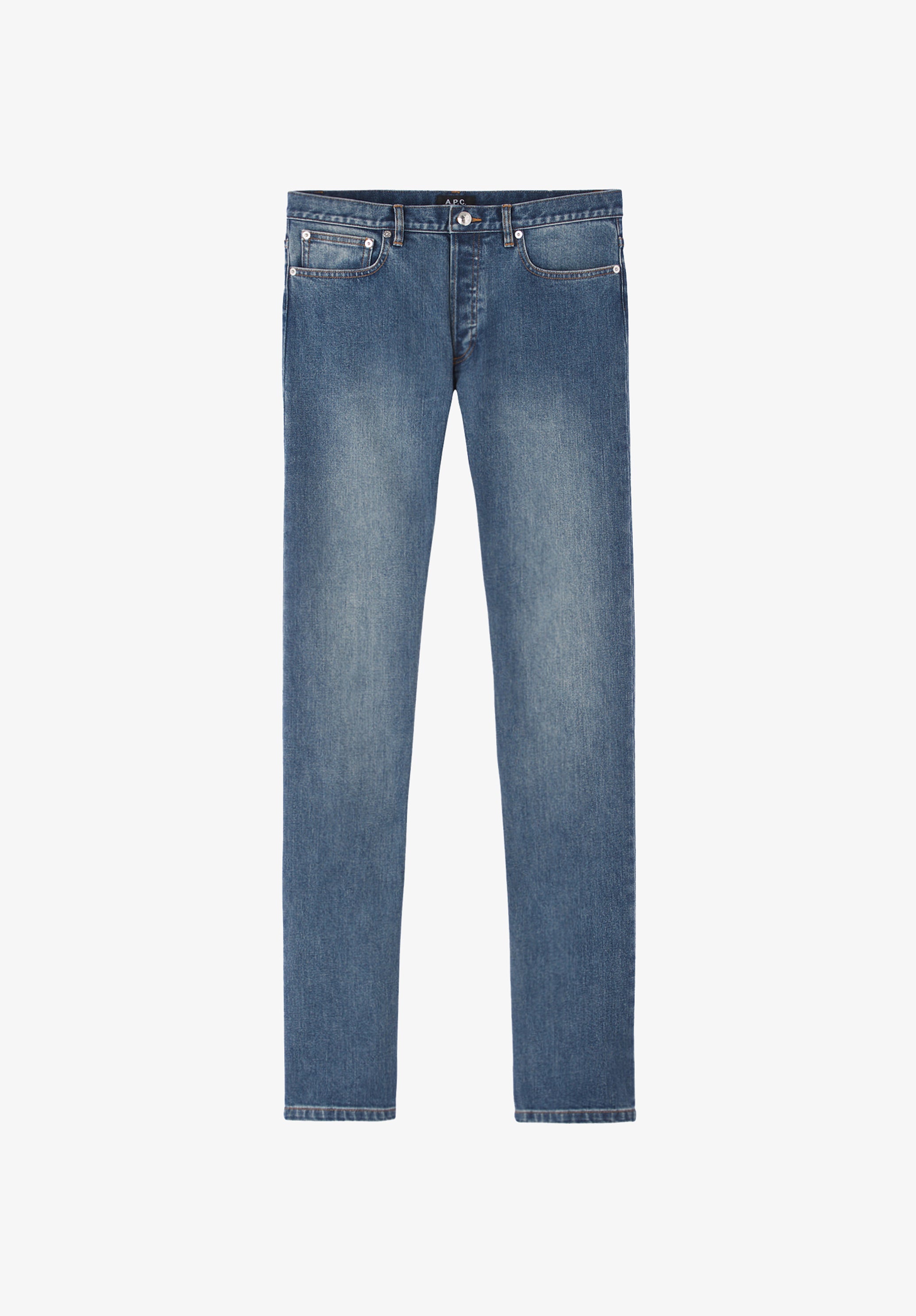 Petit Standard Jeans - Stonewashed indigo denim | A.P.C.