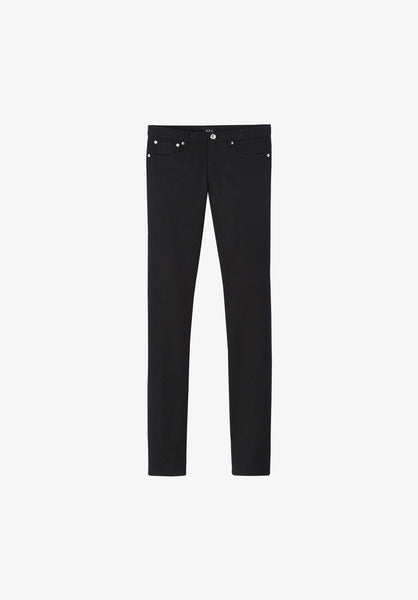 Petit New Standard | Black Stretch Denim | A.P.C. Ready to Wear