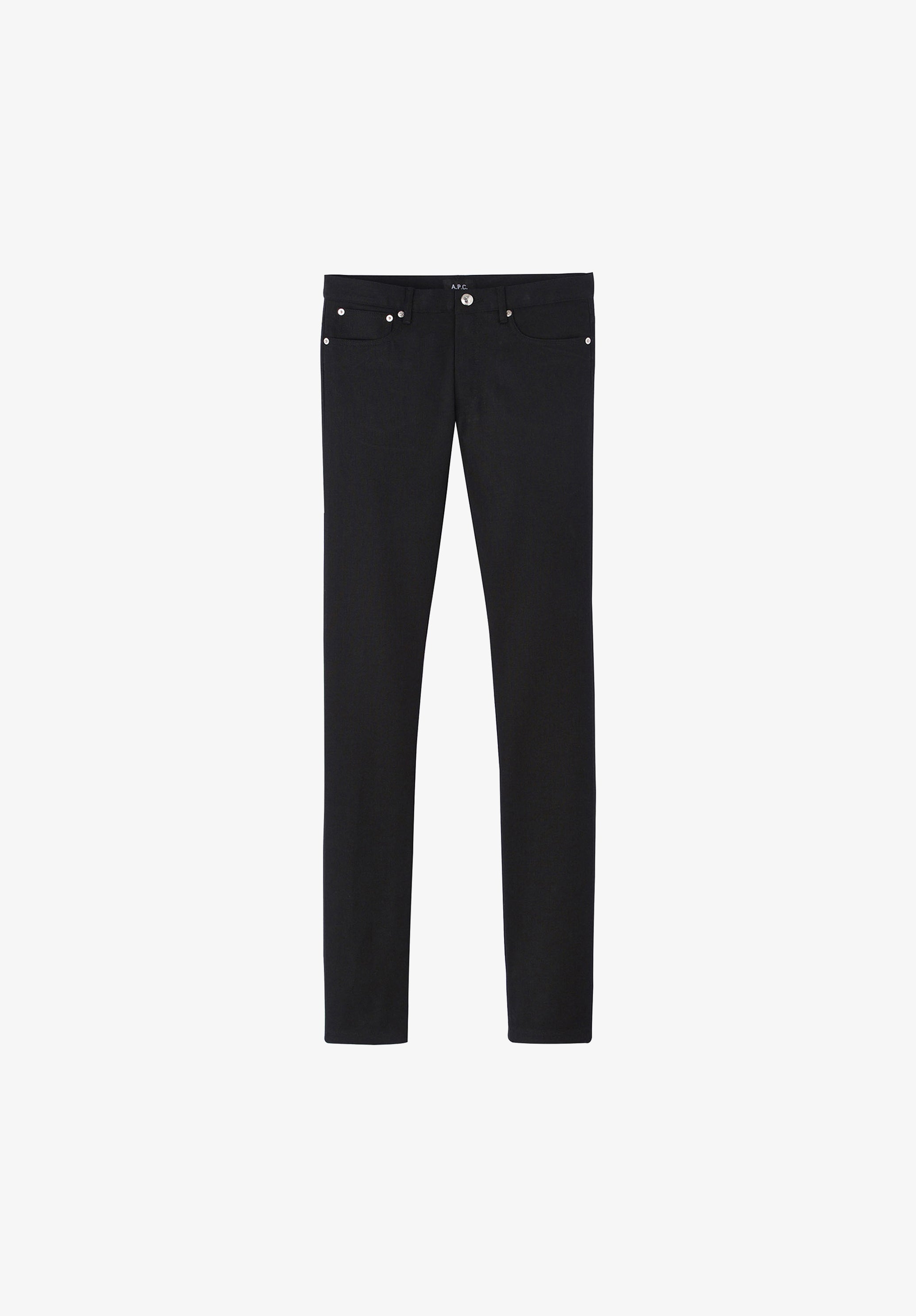 Petit New Standard | Black Stretch Denim | A.P.C. Ready to Wear