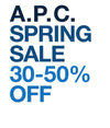 A.P.C. Spring Sale