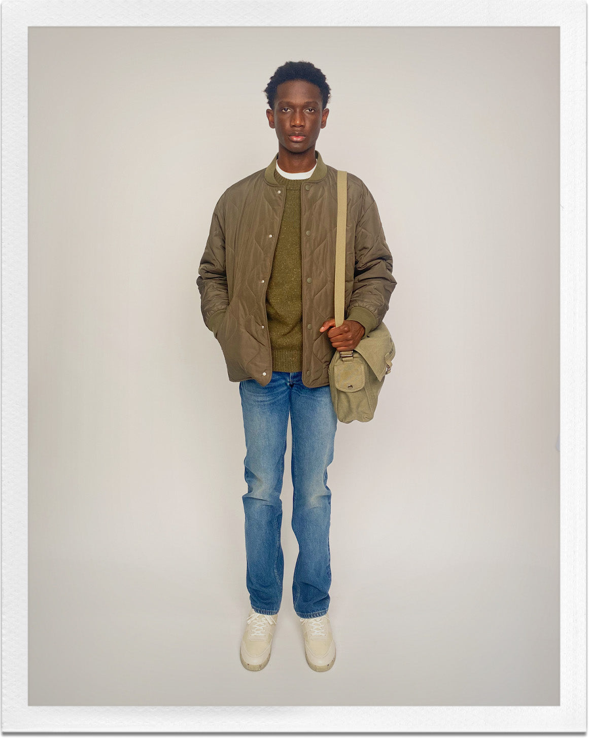 Recuperation satchel | Stonewashed raw cotton canvas | A.P.C. Recuperation satchel | Stonewashed raw cotton canvas | A.P.C.