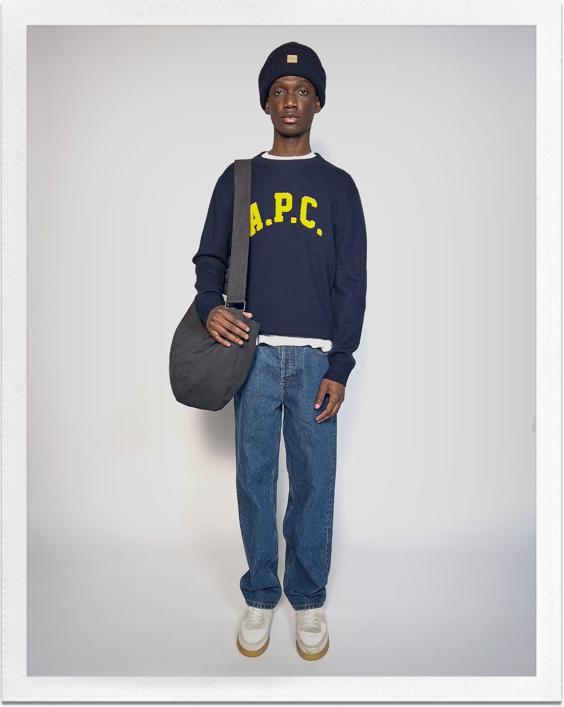 Joshua sweater | Thick two-tone collection felted wool Joshua sweater | Thick two-tone collection felted wool