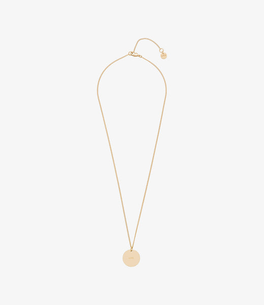 A.P.C. アーペーセー APC Eloi ネックレス ロゴ MEACC M70537 A.P.C. APC アーペーセー ネックレス collier eloi MEACC M70537