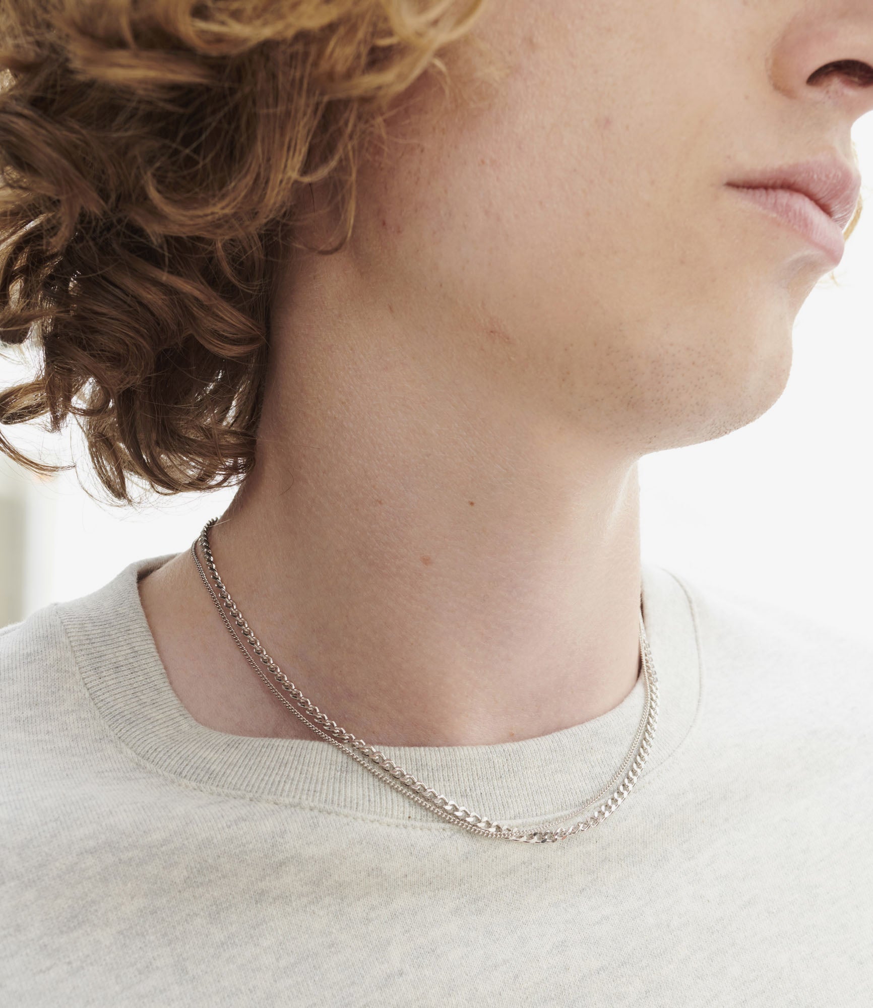 ☆パリ発 A.P.C.☆ Minimalist ネックレス チェーン SILVER