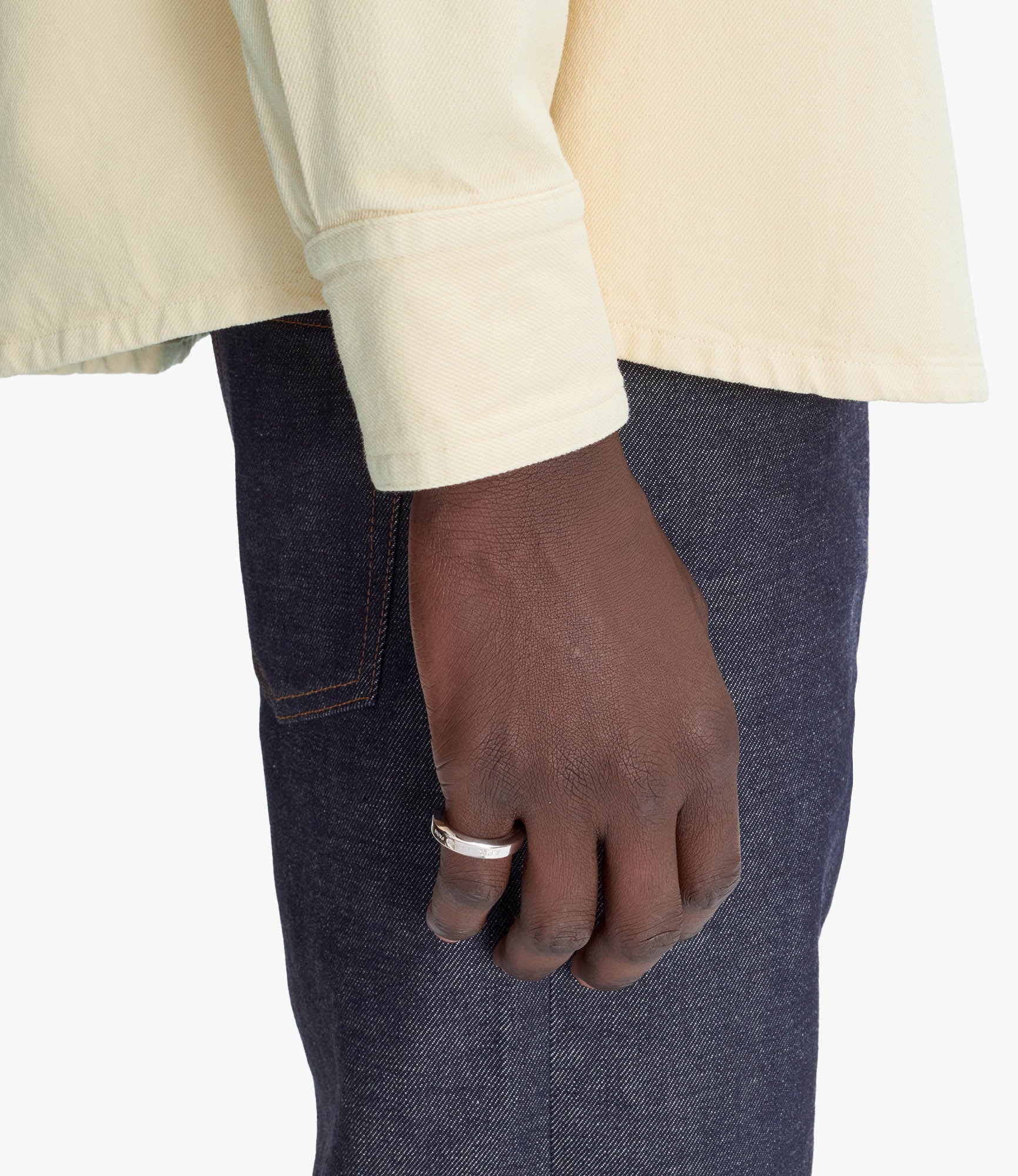 Angle ring | Recycled brass | A.P.C. Accessories