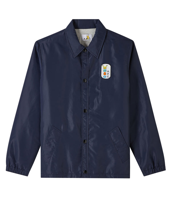 Pokémon coach jacket (Unisex) - IAJ - Navy blue