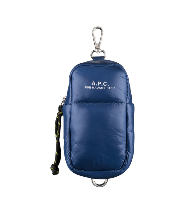 Mini keychain pouch - IAK - Dark navy blue
