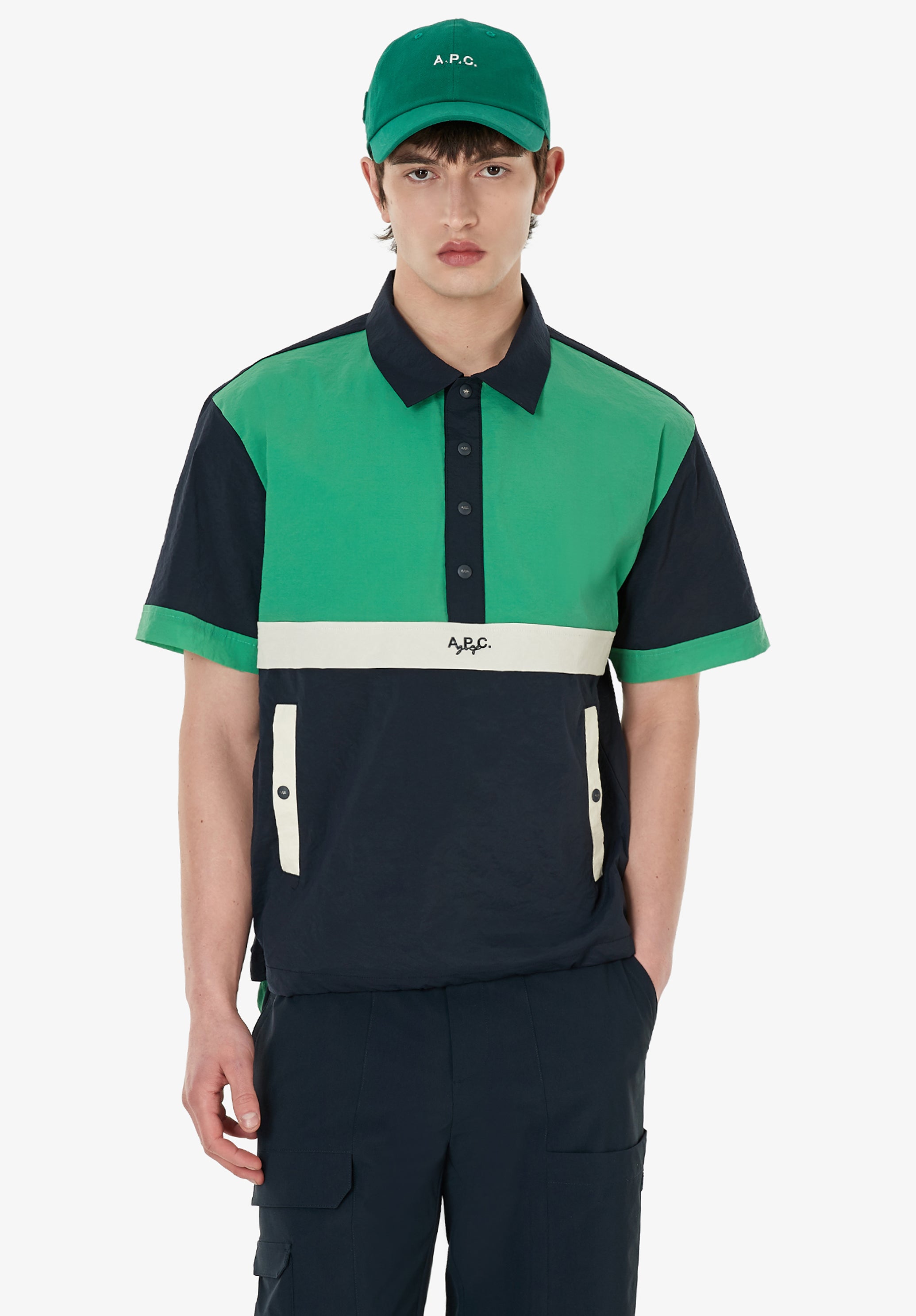 Short sleeve windbreaker jacket A.P.C. Golf | A.P.C. Ready-to-Wear