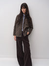 A.P.C. model wearing Fall 26 look
