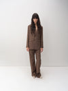 A.P.C. model wearing Fall 26 look