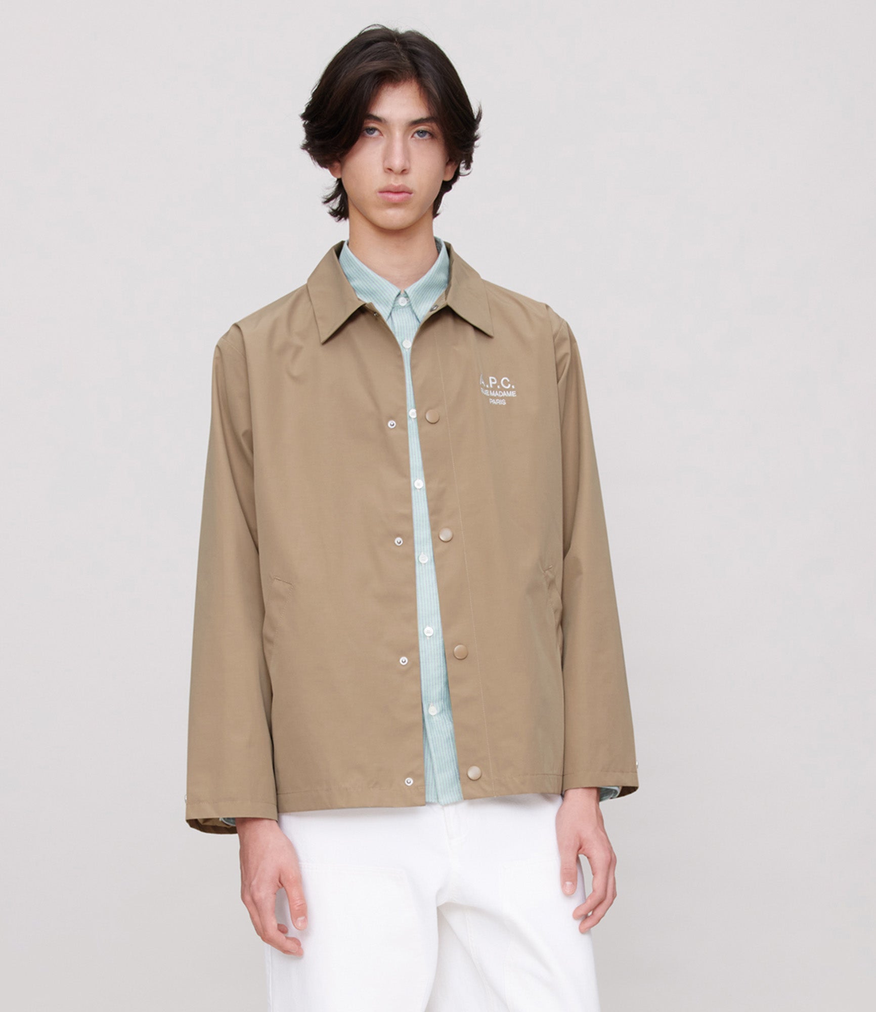 木村拓哉さん愛用SUBCULTURE COACHES JACKET/ BEIGE image1_25_1200x.jpg?v=1697423938