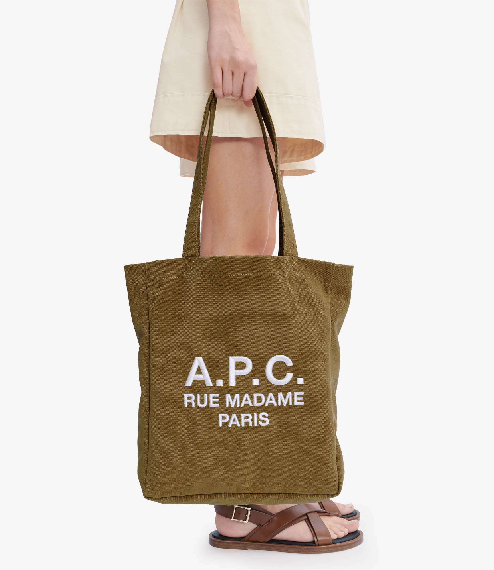 Lou Rue Madame tote bag | Recycled canvas | A.P.C. Accessories