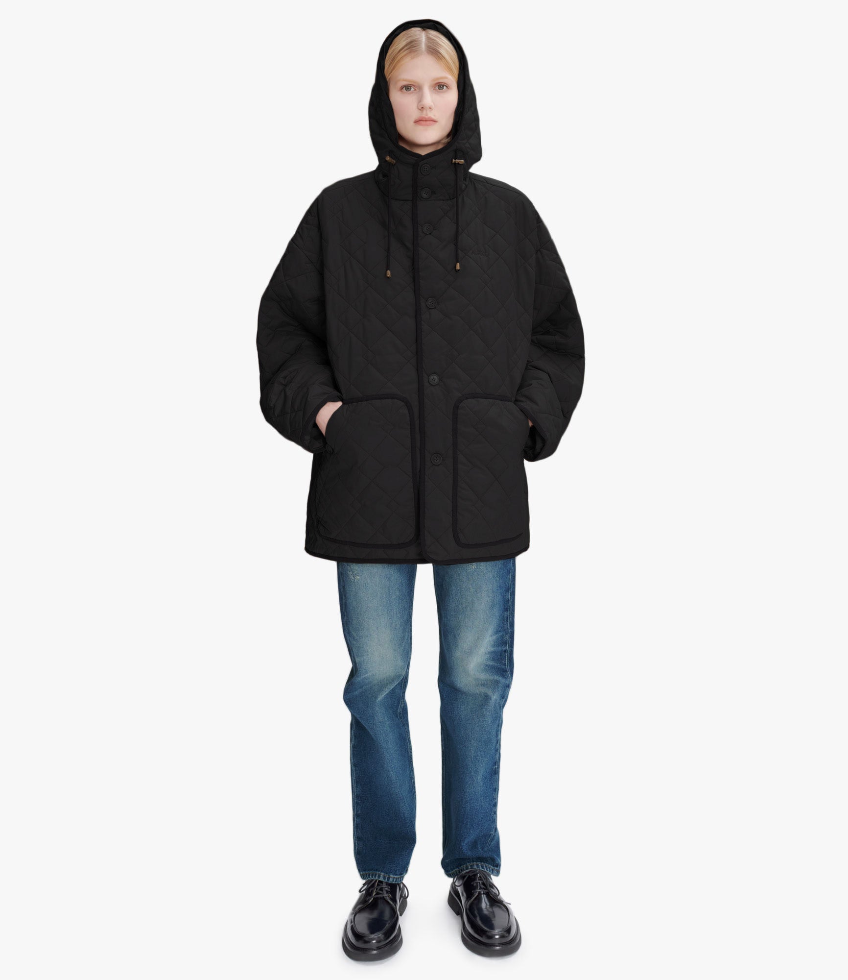 コート A.P.C. OUTERWEAR (M30202PSAJB) Joseph jacket | Water-repellent recycled ripstop nylon