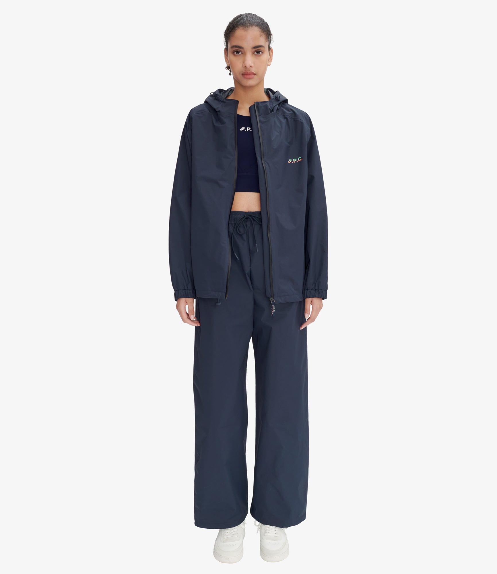 完売必須！【A.P.C】 Navy ASICS Edition Meadow Jacket 完売必須！【A.P.C】 Navy ASICS Edition Meadow Jacket Navy