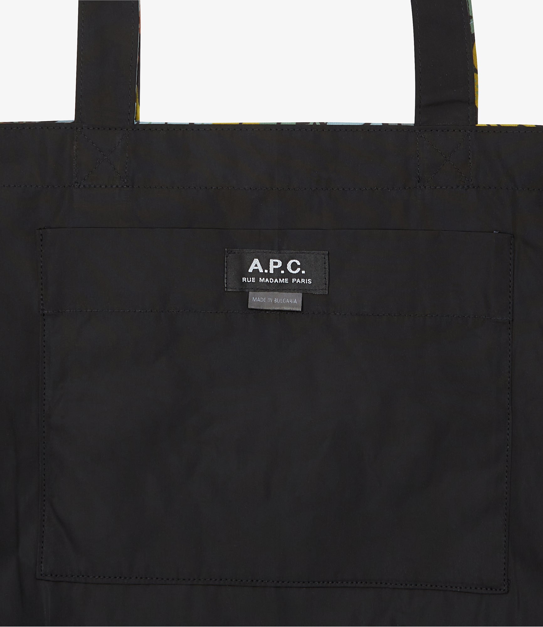 トートバッグ Lou Reversible Tote Bag - A.P.C. - Synthetic - Khaki Apc Tote Bag Lou Reversible - A.p.c. - Synthetik - Khaki