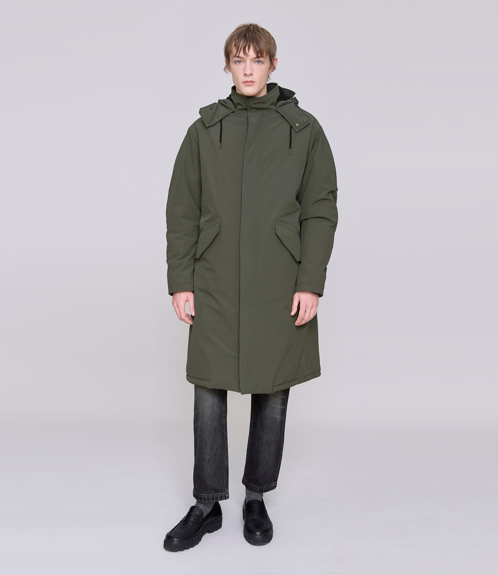 Anatole parka | 92% polyester 8% elastane | A.P.C. Ready-to-Wear