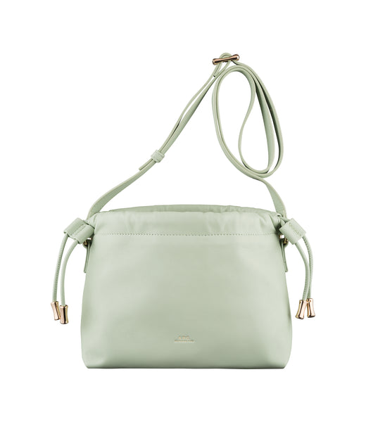 APC Ninon ミニバッグ　アーモンドグリーン Ninon Mini bag | Recycled leather-like material | A.P.C. Accessories