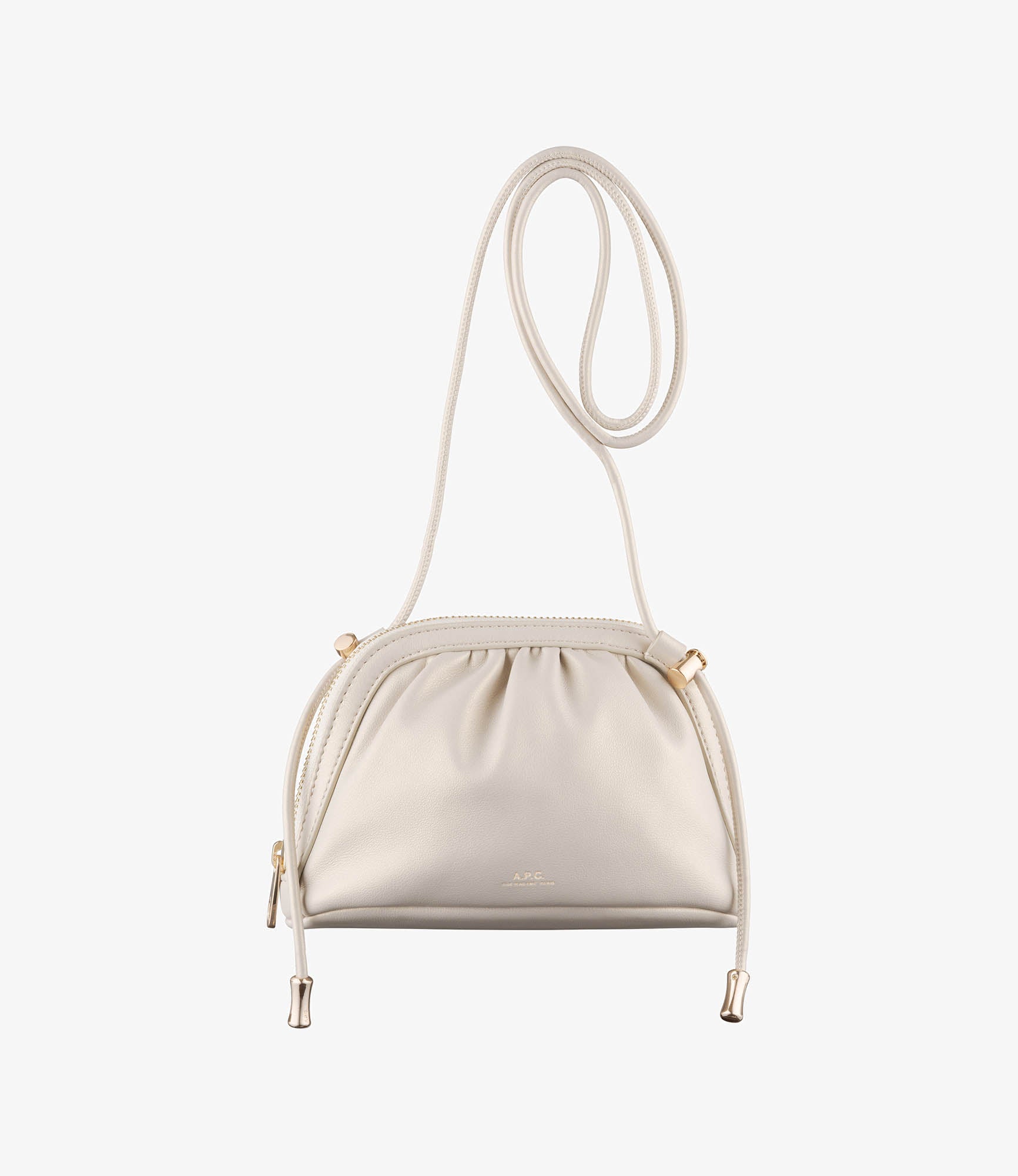 Ninon Small drawstring bag | Recycled leather-like material