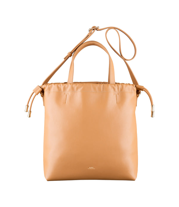 Ninon bag | Drawstring bag in recycled leather-like material