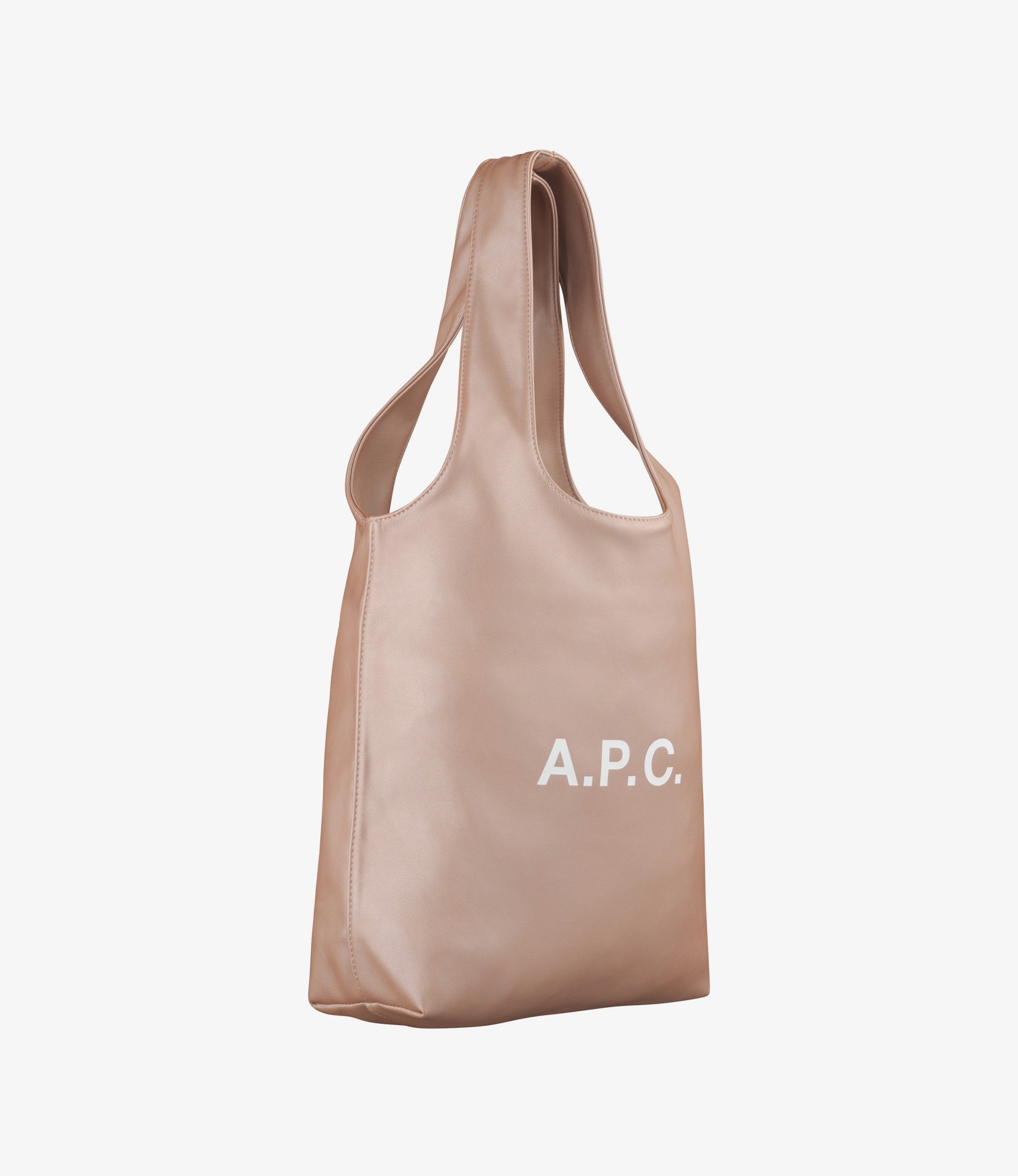 Ninon Small tote bag | Recycled leather-like material