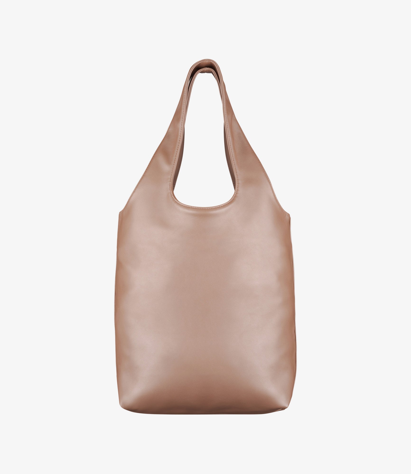 Ninon Small tote bag | Recycled leather-like material