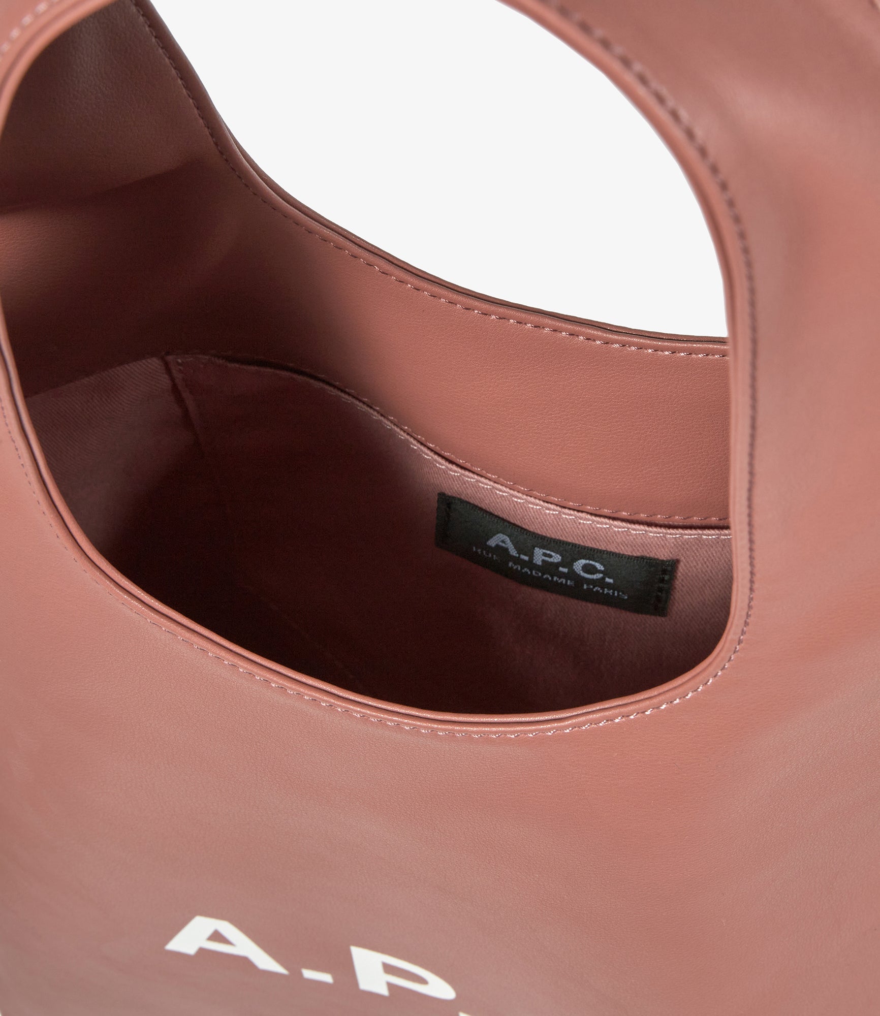Ninon Small tote bag | Recycled leather-like material