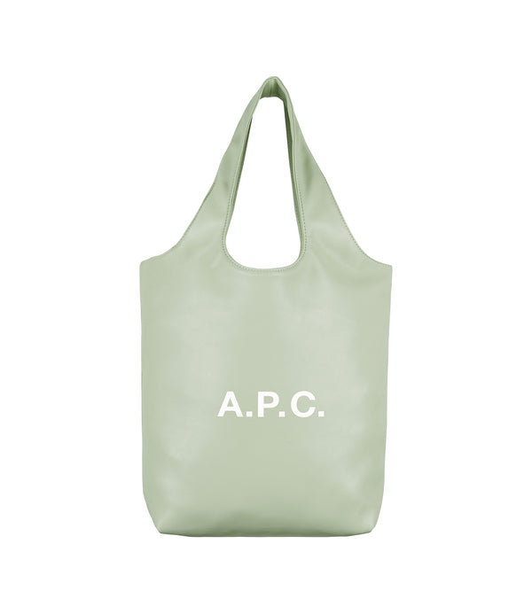 Ninon Small tote bag - KAC - Almond green