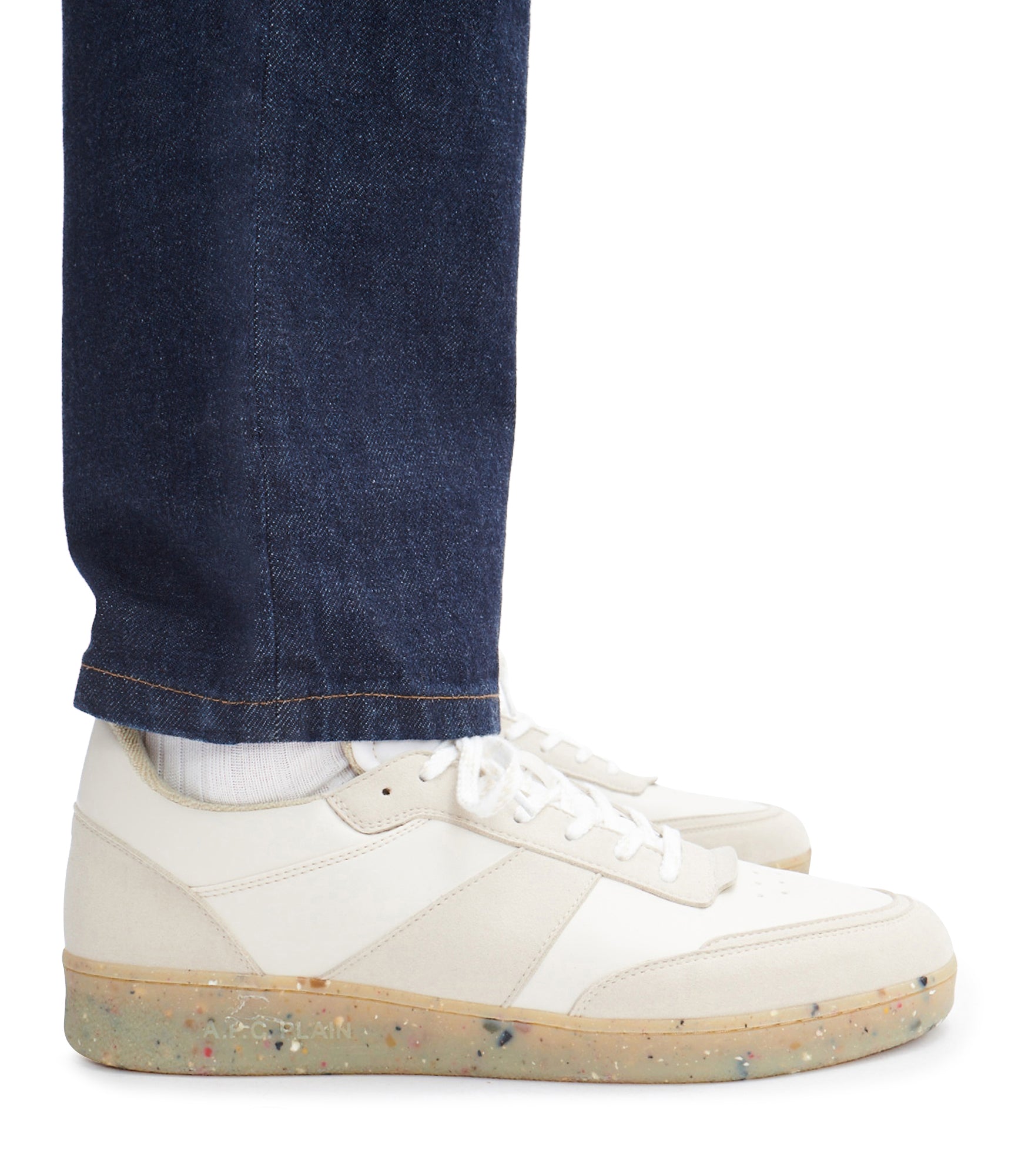 A.P.C｜SNEAKERS (Plain sneakers (PUABH M56112 TJB)) Plain | Faux Leather Sneakers | A.P.C. Accessories
