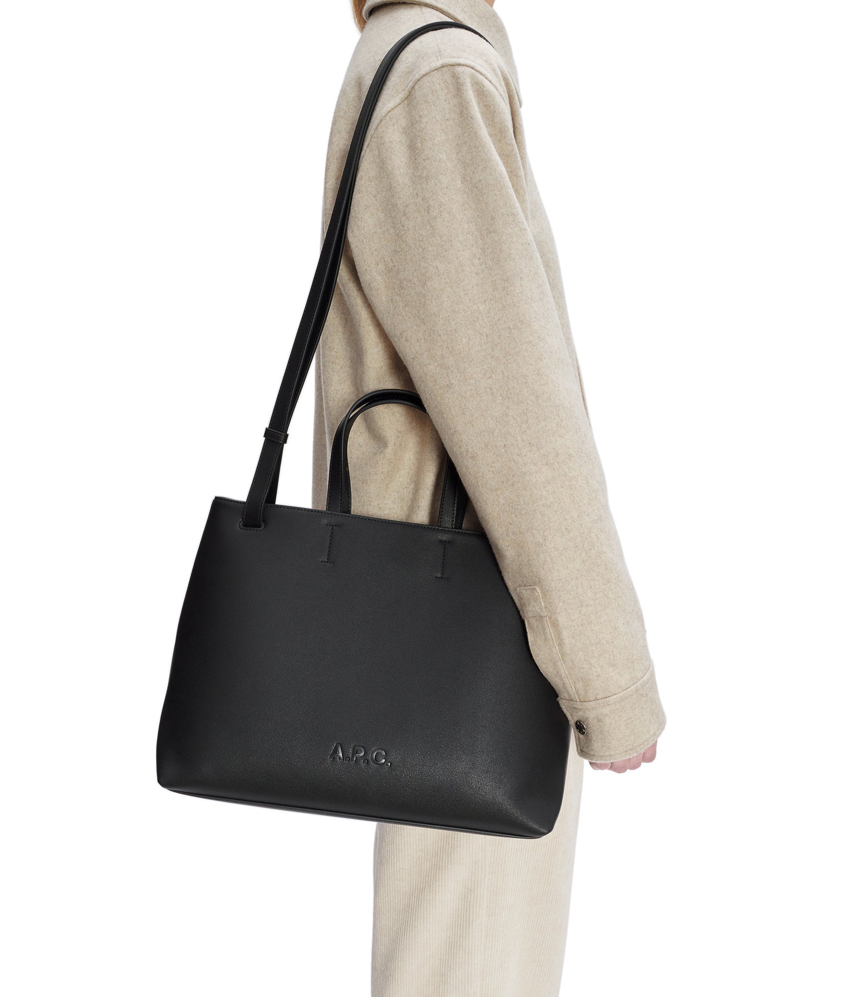 A.P.C｜SHOULDER BAGS (Cabas Market Tote Bag (PUABL F6183 A.P.C. handbag Cabas Market Small PRM EU