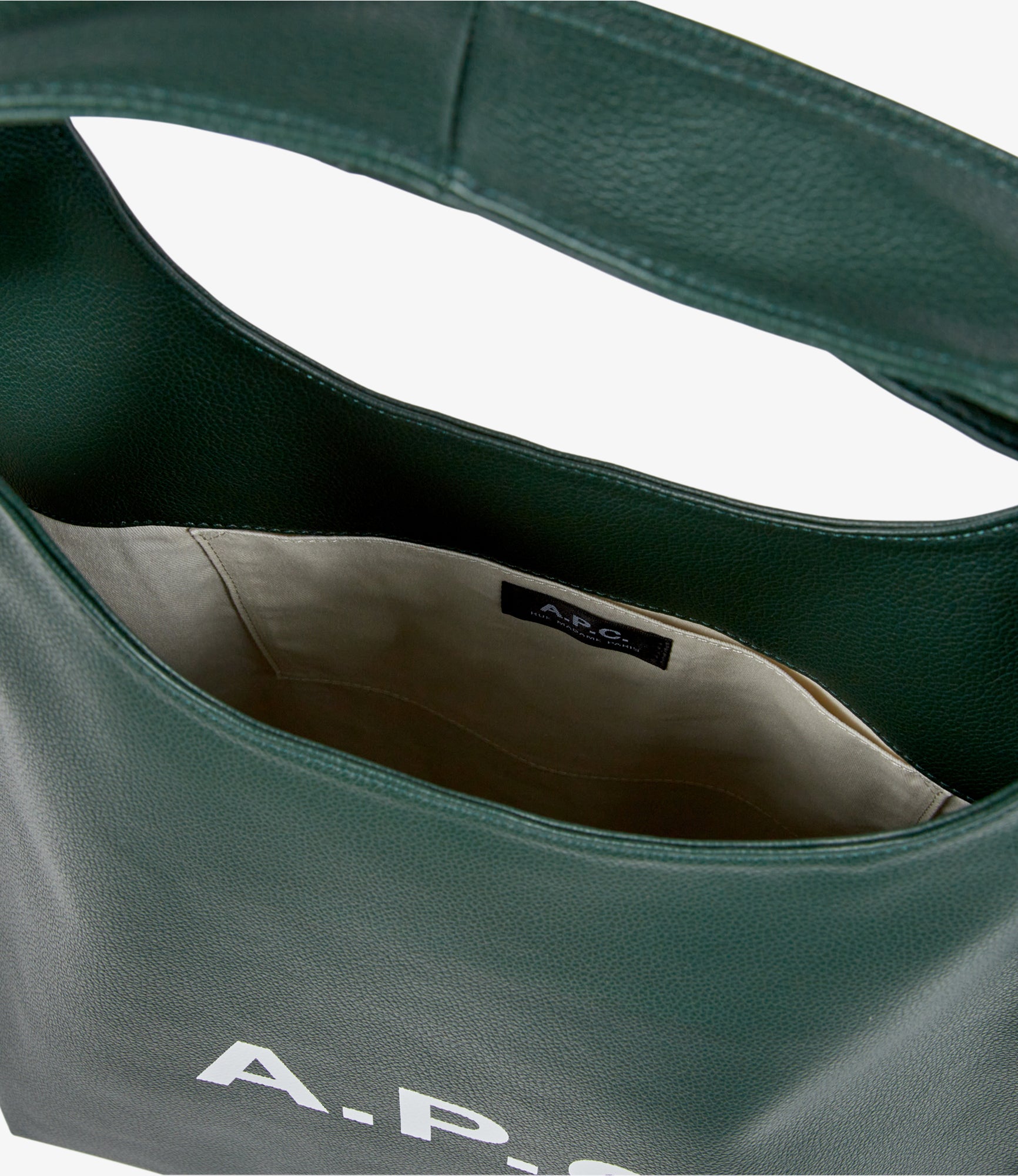 Ninon tote bag | 88% polyurethane 8% wood, 4% other fibres