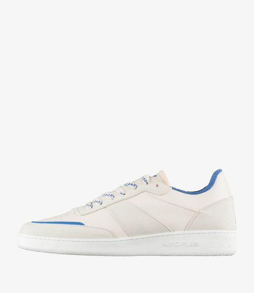 A.P.C｜SNEAKERS (Plain sneakers (PUABP M56112 TAR)) Plain sneakers | Smooth faux leather, rubber and faux suede