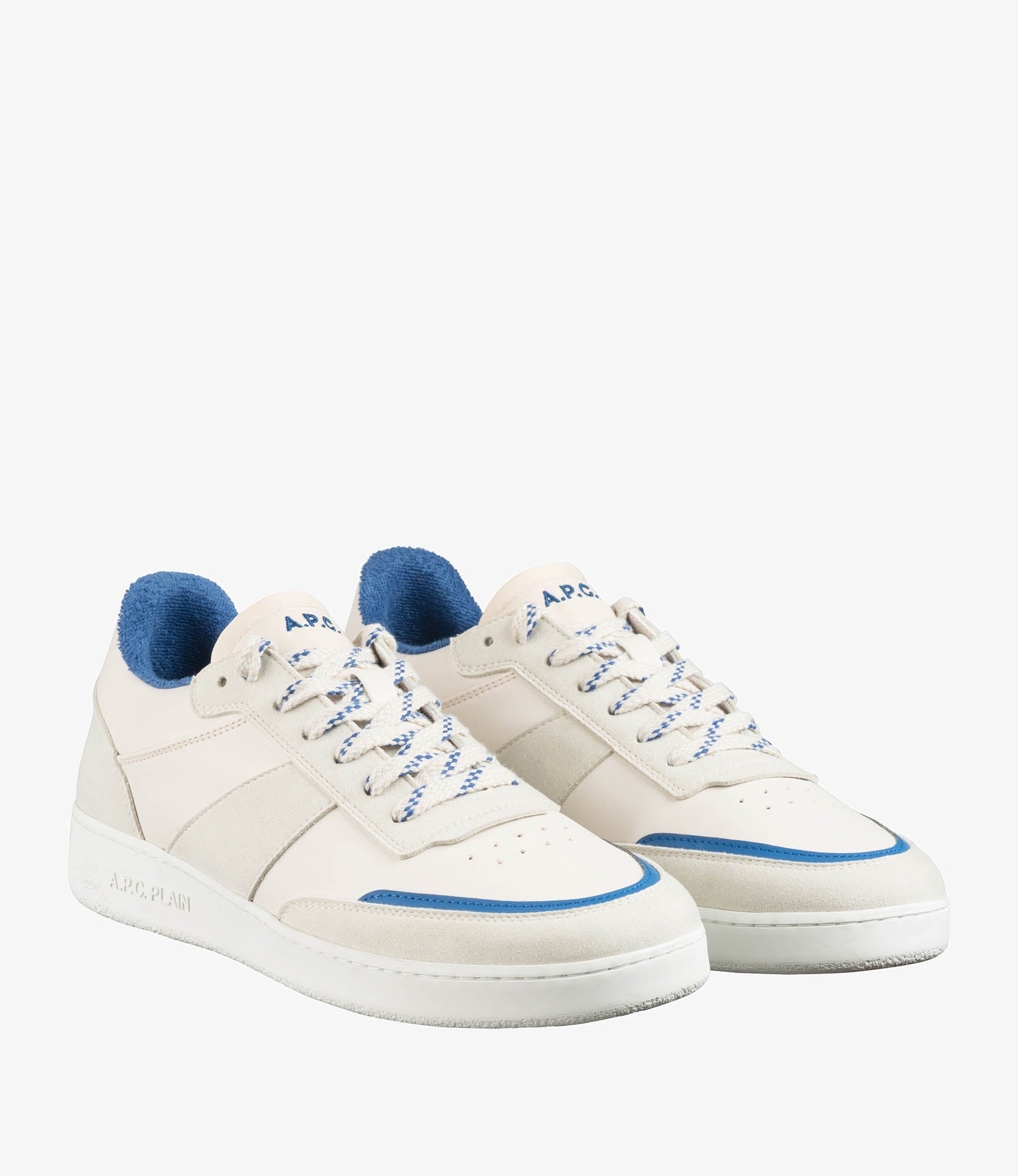 Plain sneakers | Smooth faux leather, rubber and faux suede