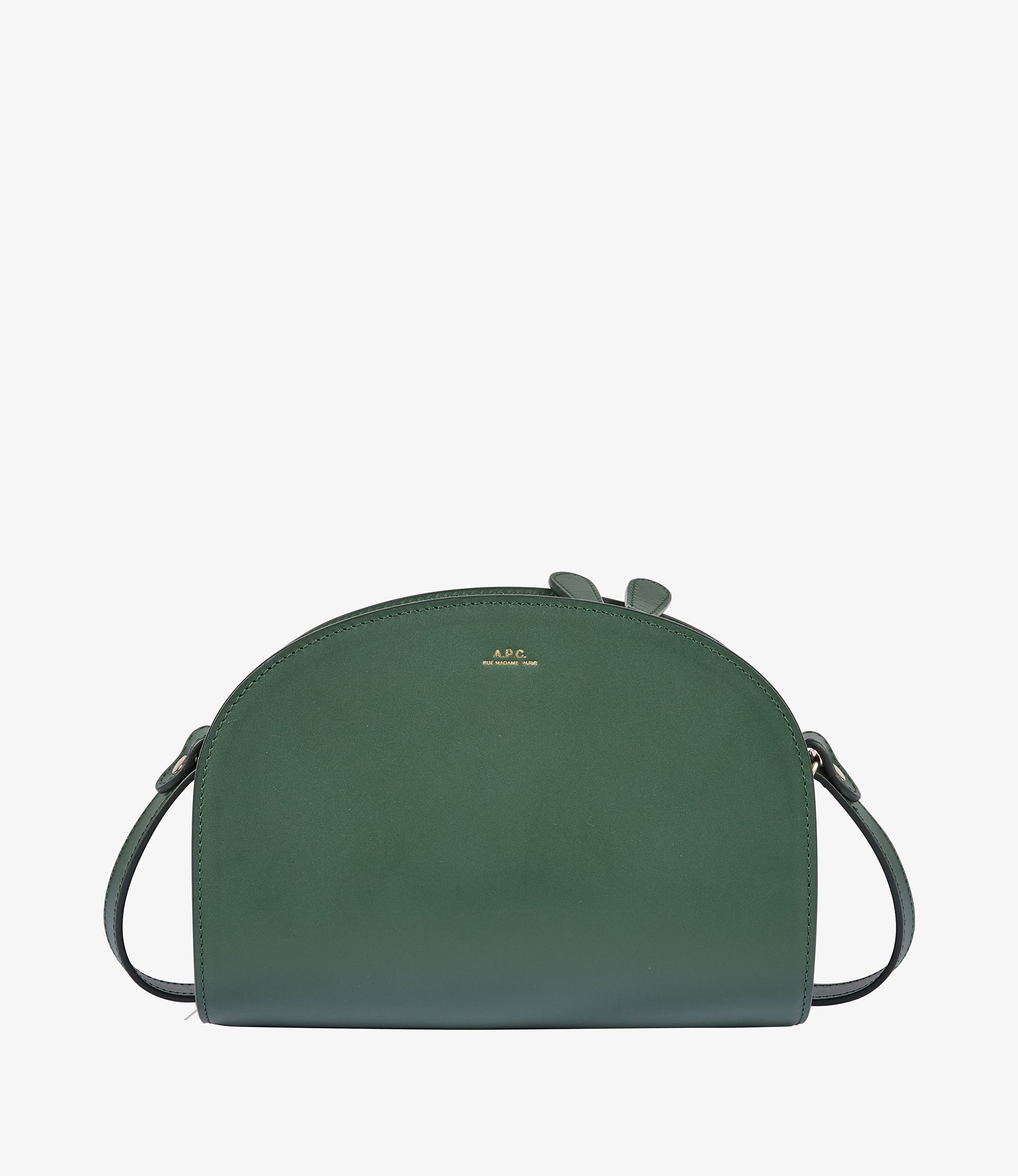 A.P.C｜SHOULDER BAGS (Demi-Lune Bag (PXAWV F61048 KAS)) Demi-Lune bag | 100% calfskin leather | A.P.C. Accessories