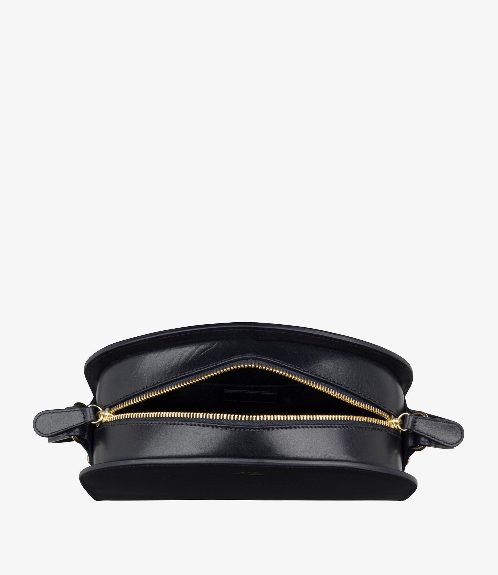 Demi-lune bag - Spanish Leather - Half-moon iconic bag