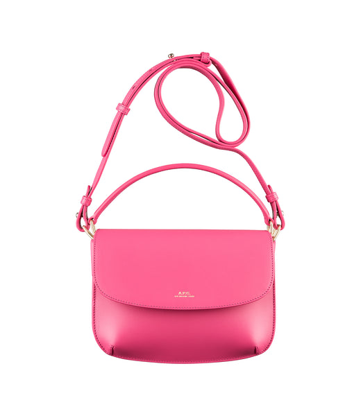 Sarah Shoulder Mini bag | Smooth vegetable-tanned leather | A.P.C.
