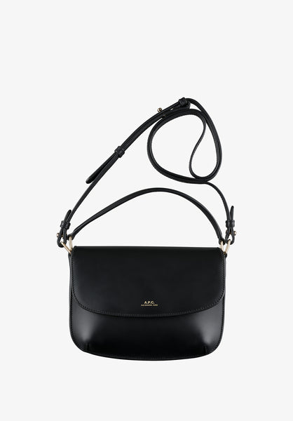 Sarah Shoulder à Strap Mini bag - Smooth vegetable-tanned leather