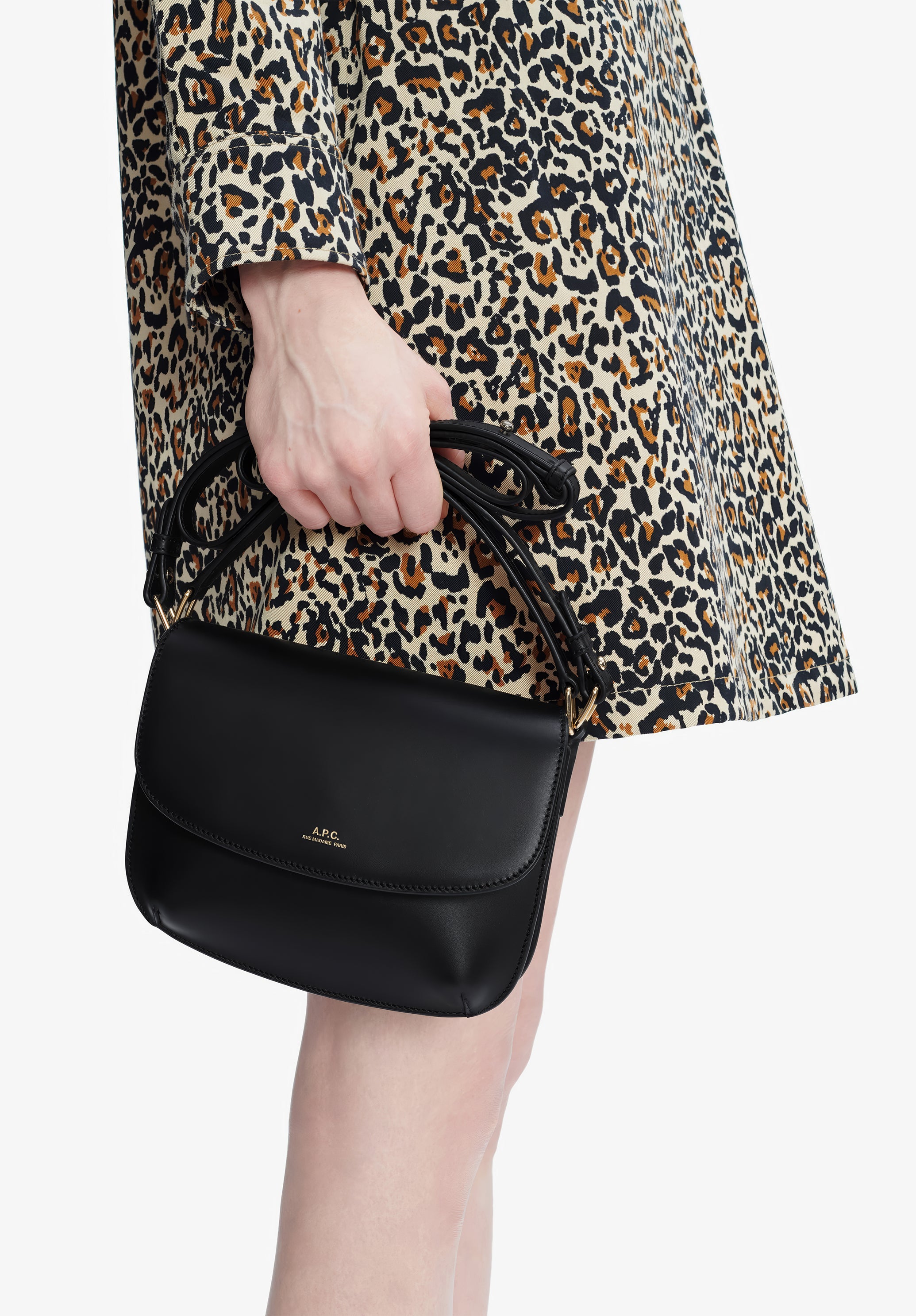 Sarah Shoulder à Strap Mini bag - Smooth vegetable-tanned leather