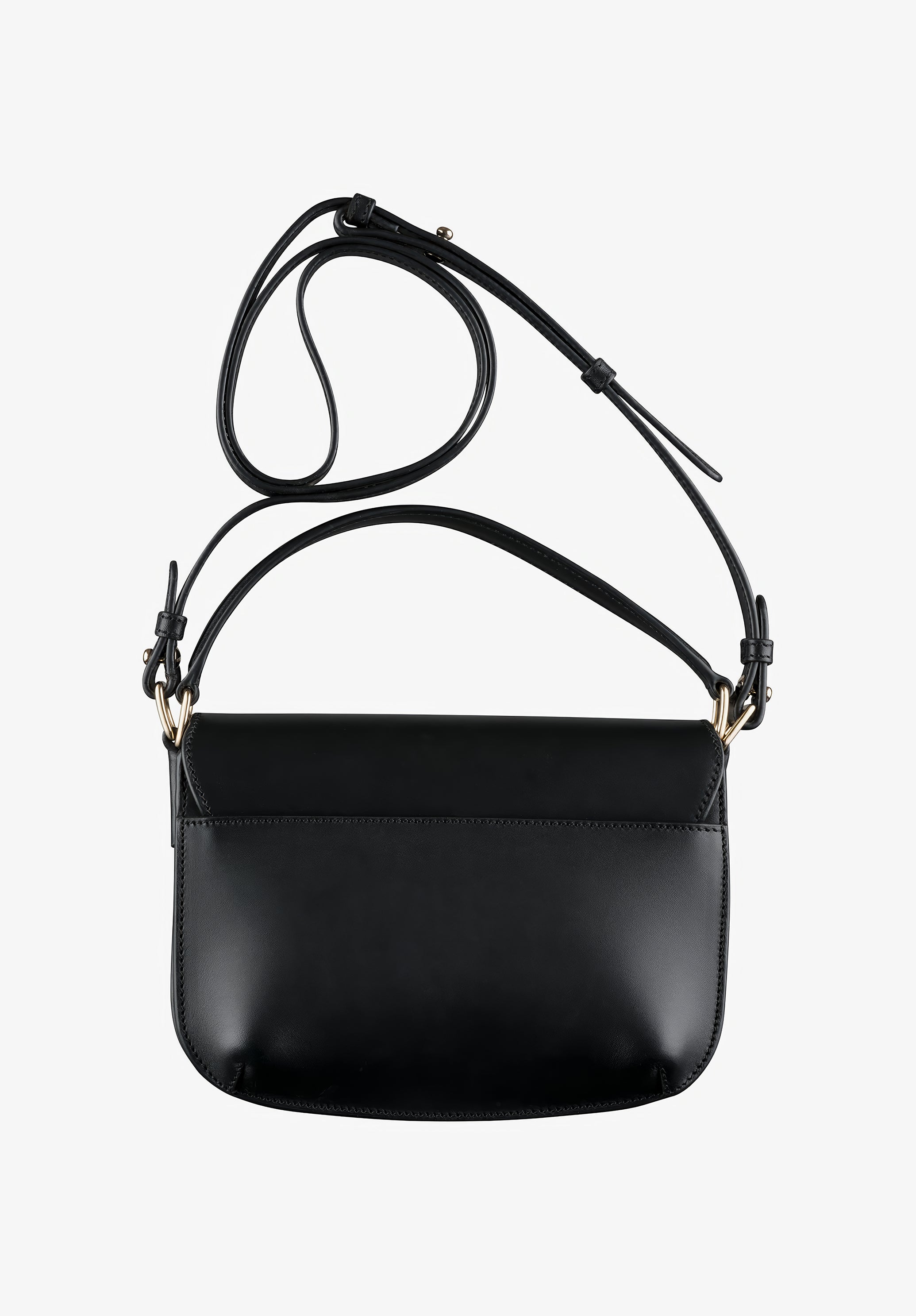 Sarah Shoulder à Strap Mini bag - Smooth vegetable-tanned leather