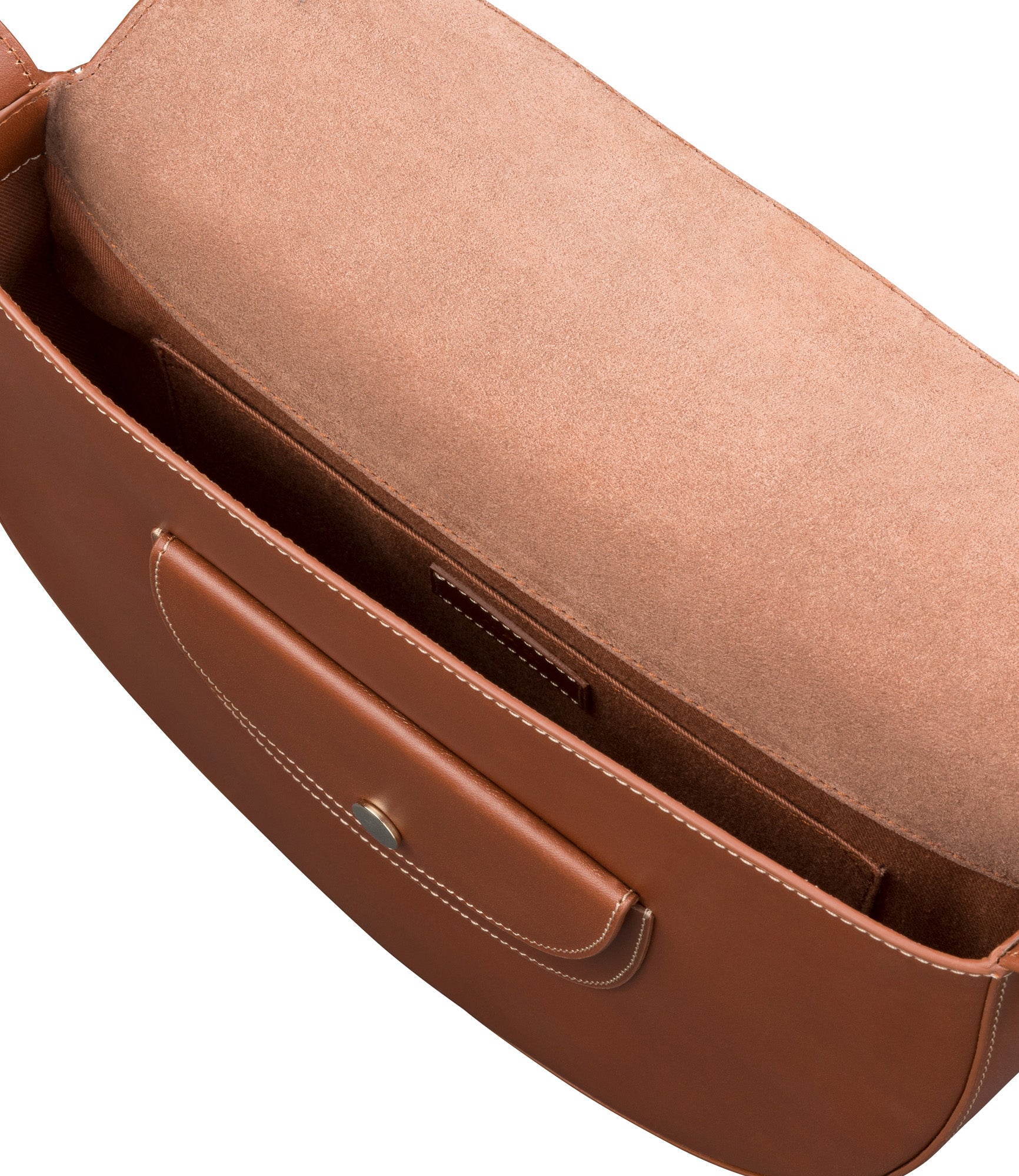 Le Pocket | Semi-circular bag in smooth leather | A.P.C.