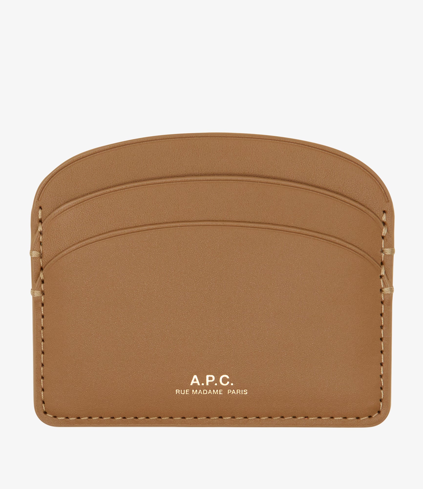 A.P.C. 正規品//送料関税込み Half Moon Card Wallet A.P.C.】☆送料・関税込☆Half Moon Cardholder 財布・小物