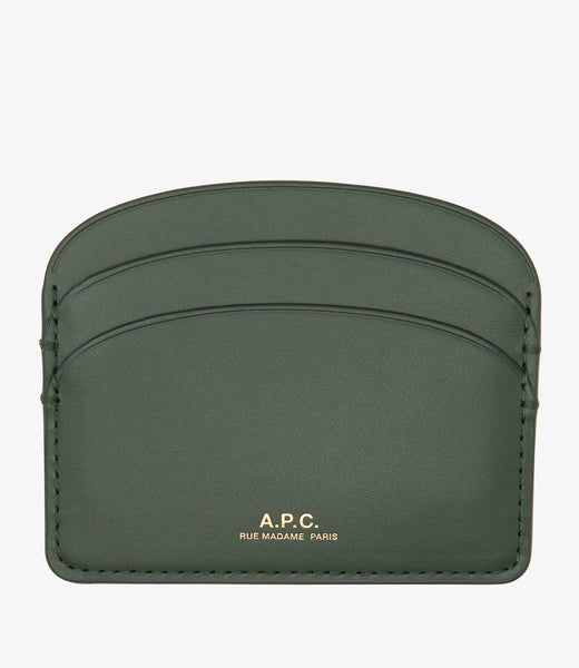 Demi-Lune cardholder | 100% cowhide leather | A.P.C. Accessories