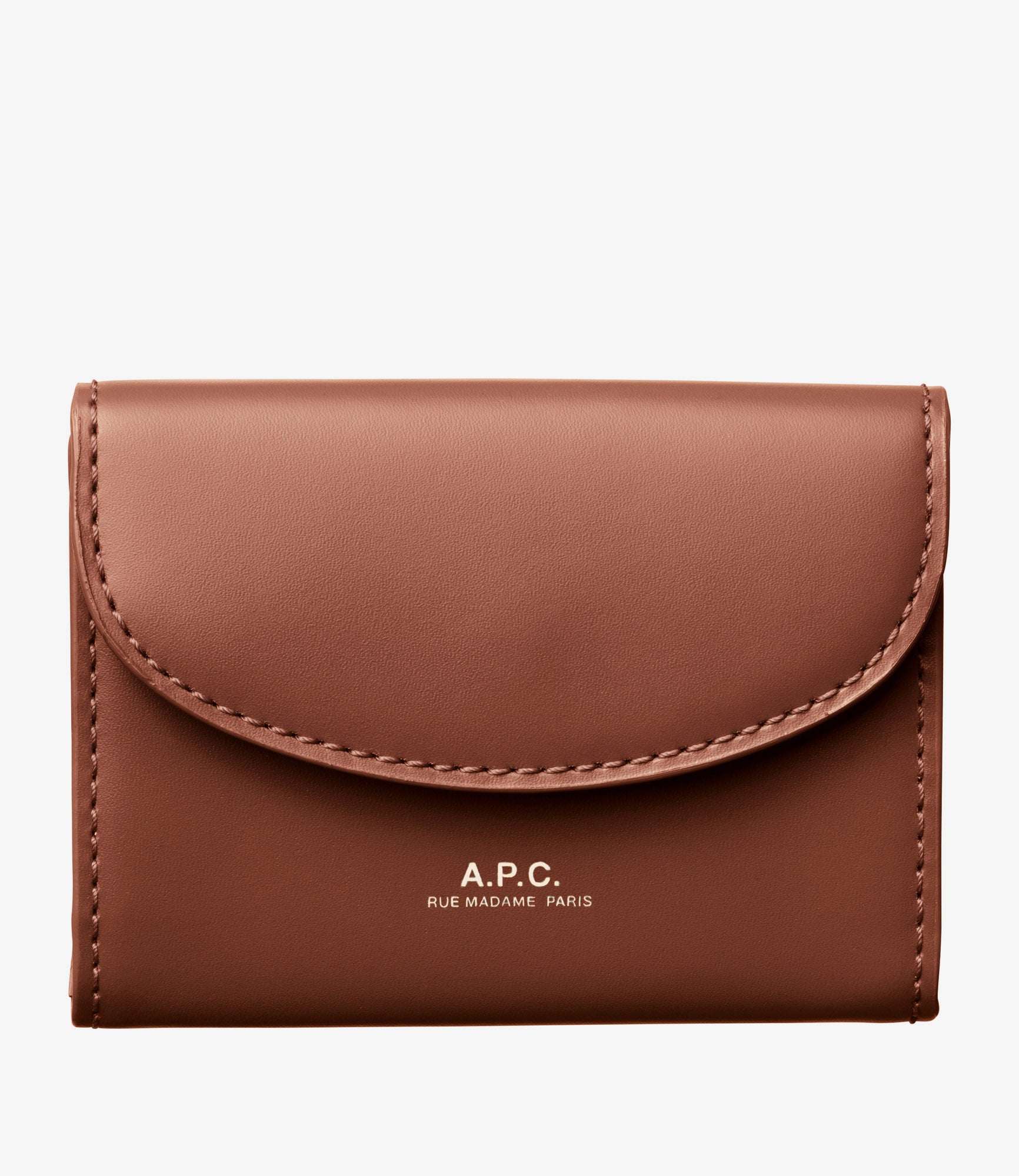 Genève business card holder - Smooth leather - A.P.C.