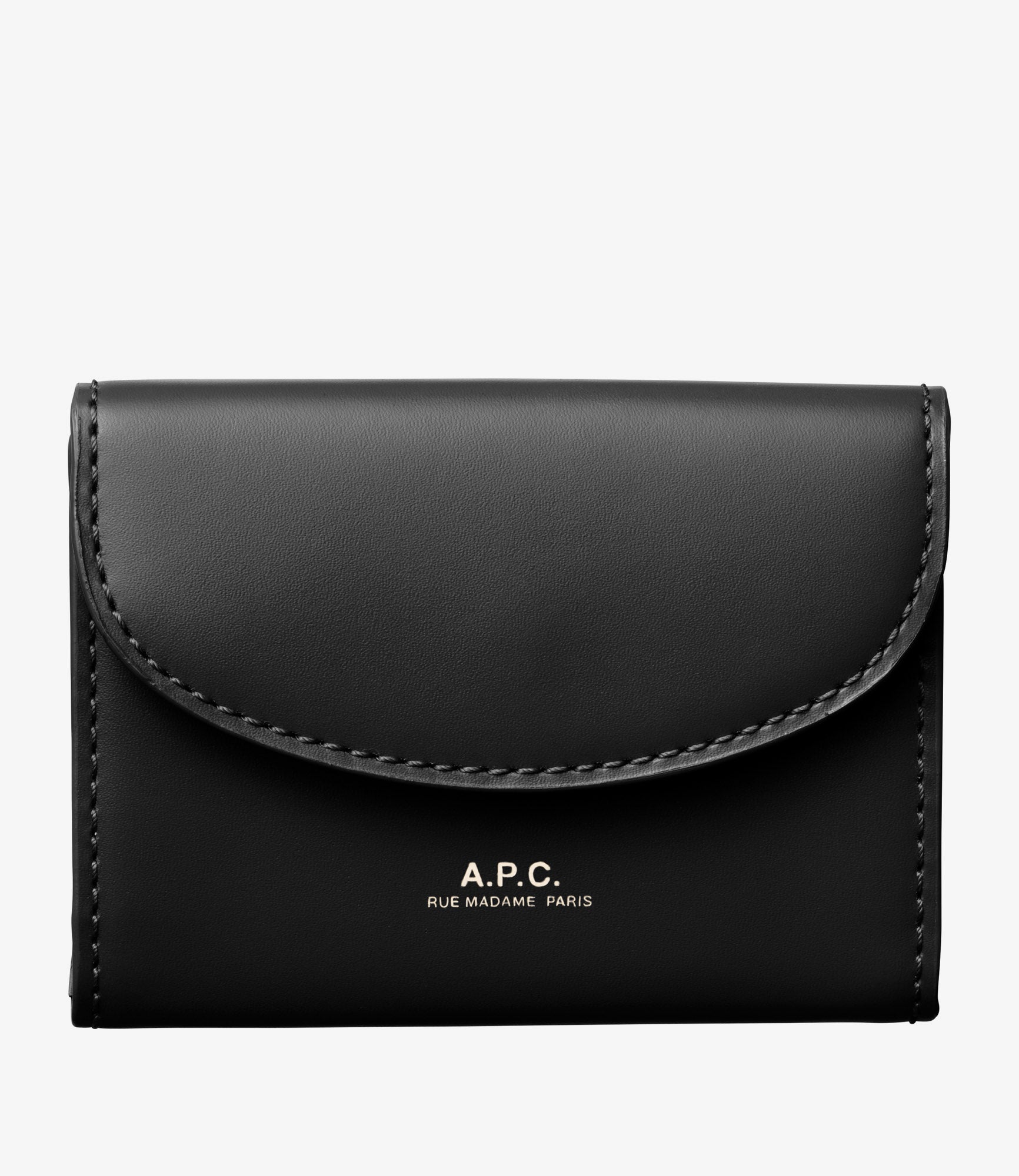 カードケース・名刺入れ APC Mini Demiloon Compact Card Holder Hazelnut PXAWVF63437CA André カードホルダー｜UNISEXE / PETITE MAROQUINERIE｜A.P.C.