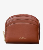 Demi-Lune Mini compact wallet | Smooth leather | A.P.C. Accessories